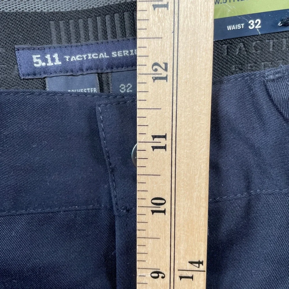 5.11 Tactical Uniform Pant Mens 32 Dark Navy A Class Unhemmed Poly Rayon 44059 - Picture 8 of 9